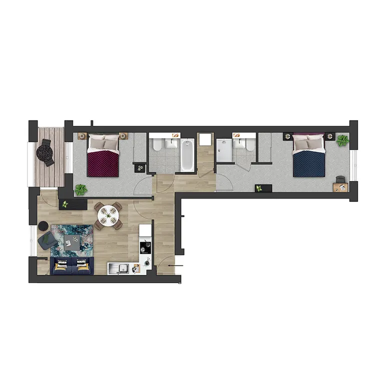 Floorplan 1 for Desborough Road High Wycombe HP11
