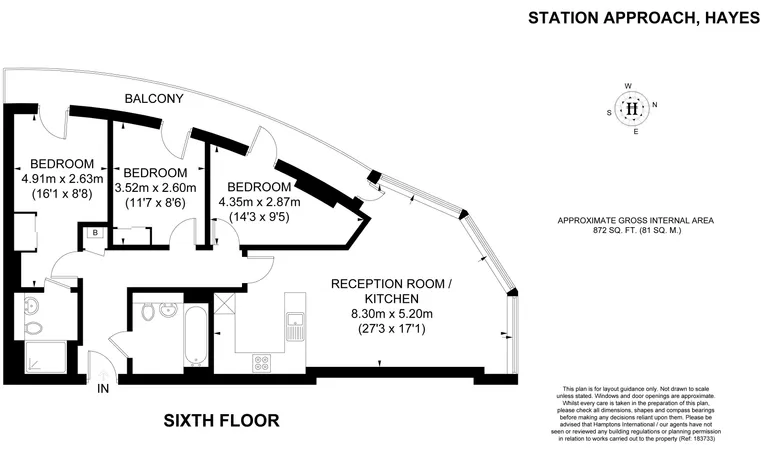 Floorplan 1 for Station Approach Hayes UB3
