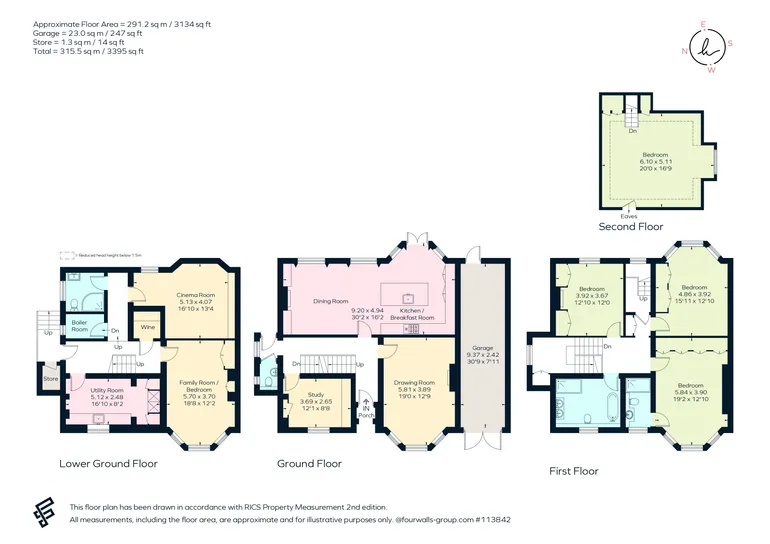 Floorplan 1 for St. James Road, Tunbridge Wells, TN1