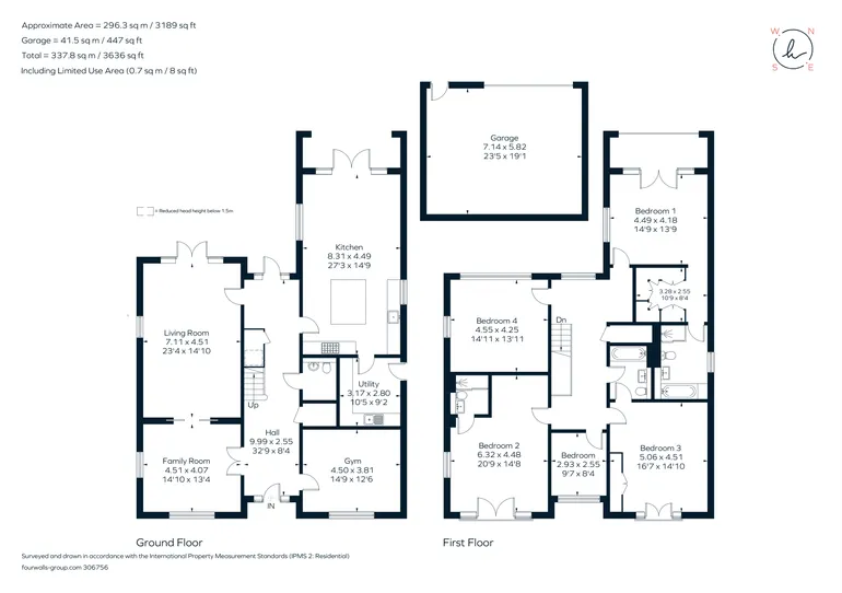 Floorplan 1 for Brackenwood, MIDHURST, GU29