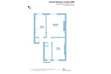 Durand Gardens, London floorplan 1 out of 1