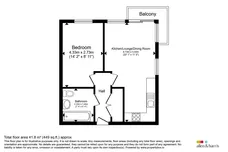 Trem Elai, Penarth floorplan 1 out of 1
