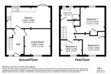 Oak Hill, Coulby Newham, Middlesbrough floorplan 1 out of 1