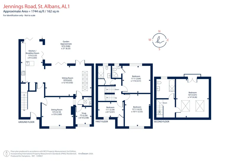 Floorplan 1 for Jennings Road, St. Albans, AL1