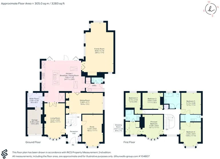 Floorplan 1 for Battlefield Road, St. Albans, AL1