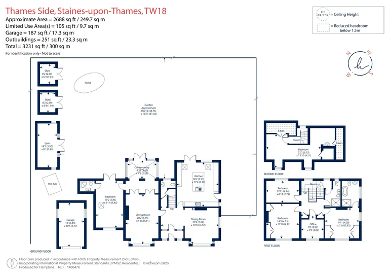 Floorplan 1 for Thames Side, Staines-Upon-Thames, TW18