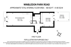 Wimbledon Park Road, Southfields floorplan 1 out of 1