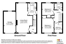 Carr Wood Way, Calverley, Pudsey floorplan 2 out of 2