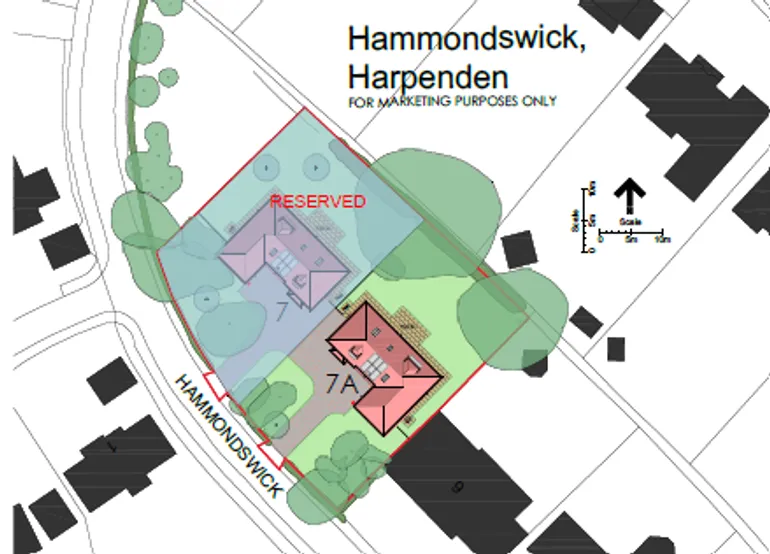 Floorplan 1 for Hammondswick, Harpenden, AL5