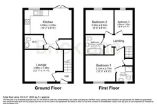 Funnell Drive, Stone Cross, PEVENSEY floorplan 1 out of 1