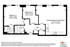 Queens Road, Nottingham floorplan 1 out of 1