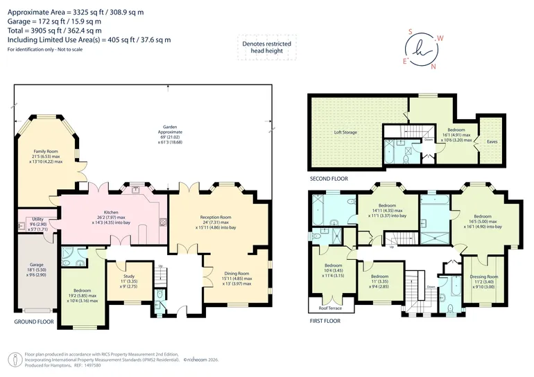 Floorplan 1 for Esher Place Avenue, Esher, KT10