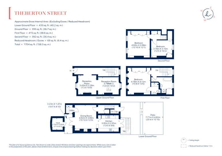 Floorplan 1 for Theberton Street London N1