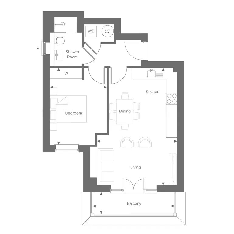 Floorplan 1 for Maxwell Road, Beaconsfield, HP9