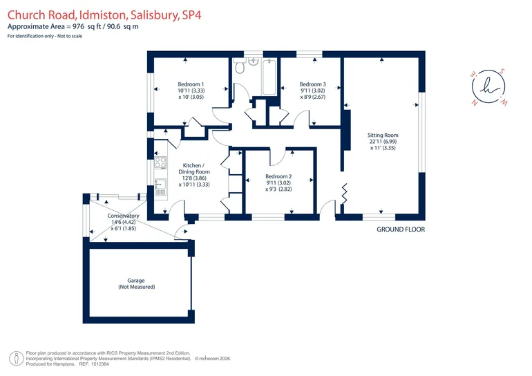Floorplan 1 for Idmiston, Salisbury, SP4
