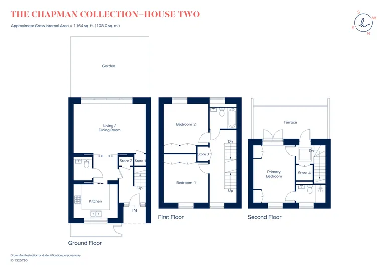 Floorplan 1 for Joseph Chapman Mews, Eltham, SE9