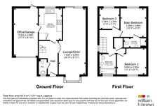 Scholars Close, Manea, March floorplan 1 out of 1