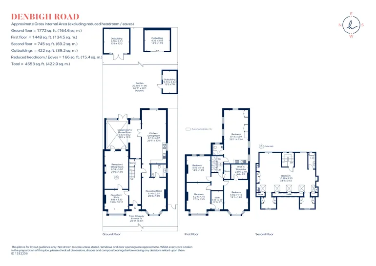 Floorplan 1 for Denbigh Road, Ealing, W13