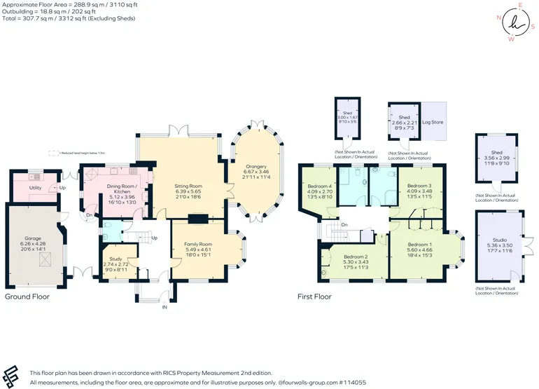 Floorplan 1 for Stockcroft Road, Balcombe, RH17