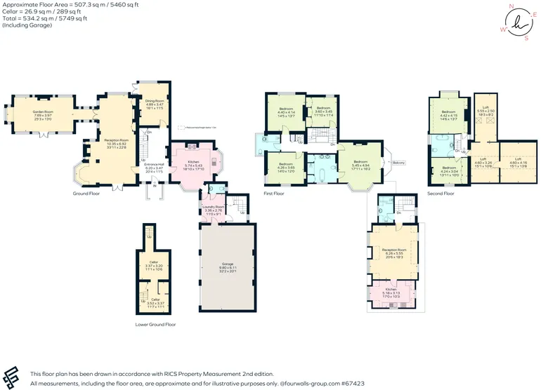 Floorplan 1 for Hollybush Hill Stoke Poges SL2