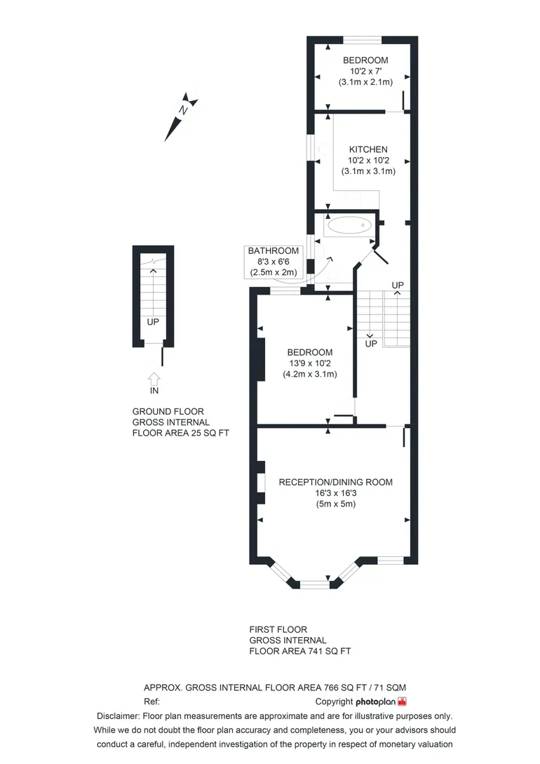 Floorplan 1 for Victoria Road London NW6