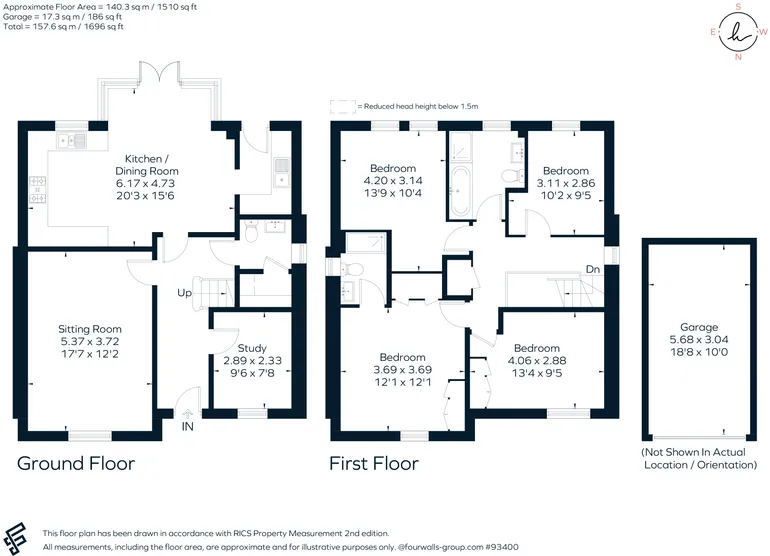 Floorplan 1 for Centenary Road, Middleton Cheney, OX17