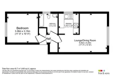 Tate Road, Southampton floorplan 1 out of 1