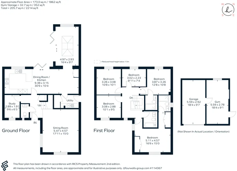Floorplan 1 for Trubshaw Way, Fairford, GL7