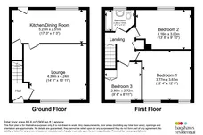 Cowper Street, Sinfin, Derby floorplan 1 out of 1