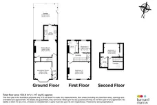 King Charles Crescent, Surbiton floorplan 1 out of 1