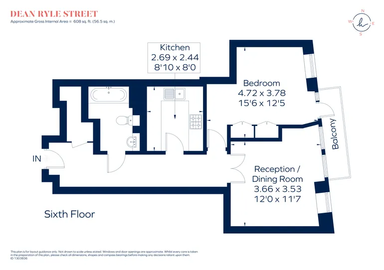 Floorplan 1 for Dean Ryle Street, London, SW1P