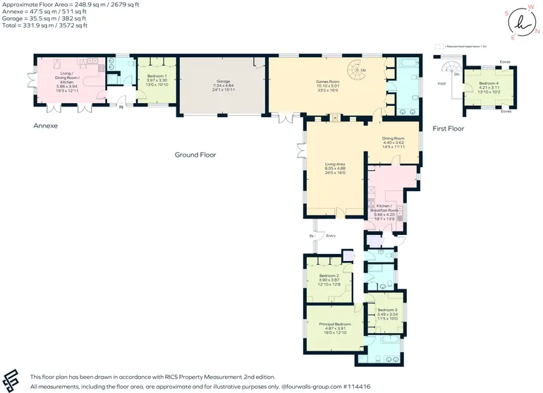 Floorplan 1 for Chertsey Road, Windlesham, GU20