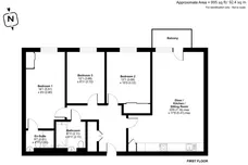 Denyer Walk, Southampton floorplan 1 out of 1