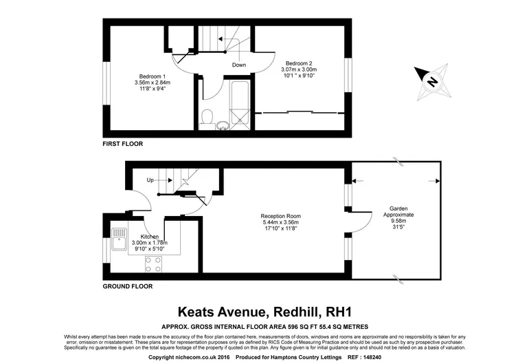 Floorplan 1 for Keats Avenue Redhill RH1