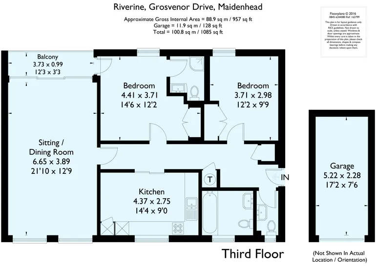 Floorplan 1 for Grosvenor Drive Maidenhead SL6