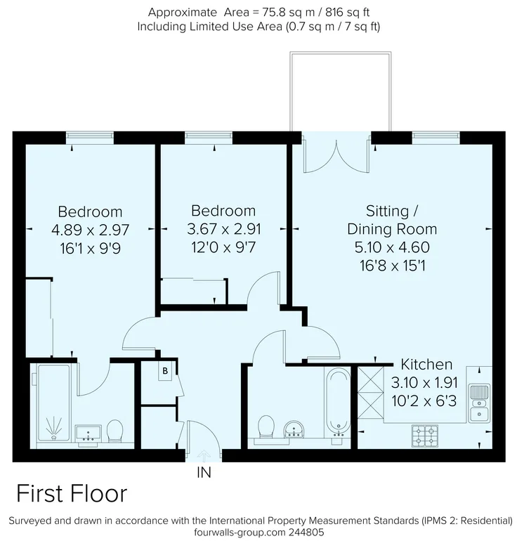 Floorplan 1 for Glen Island Taplow SL6