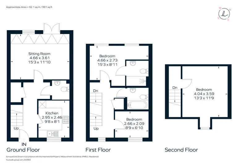 Floorplan 1 for Winton Close, Winchester SO22