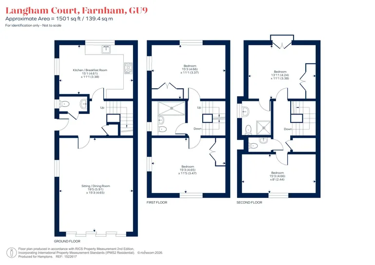 Floorplan 1 for Ridgway Road, Farnham, GU9