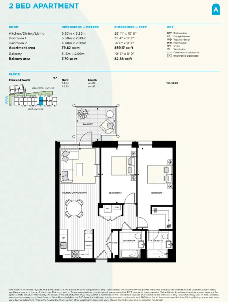 Floorplan 1 for Artisi, King Street, London, W6