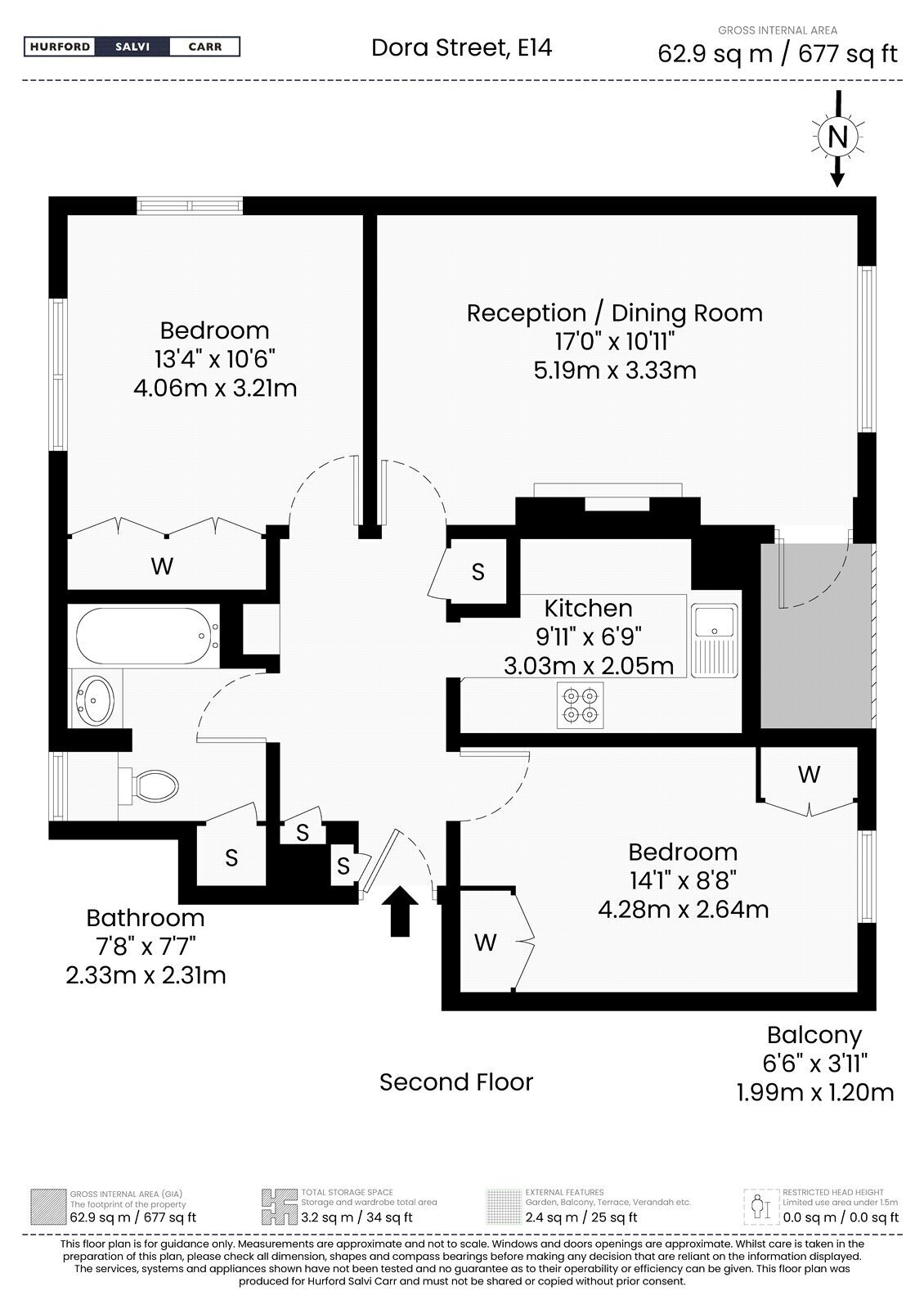 Dora Street, Poplar, London, E14 floorplan