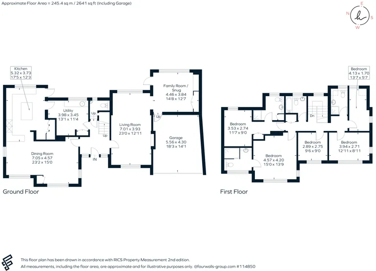 Floorplan 1 for Avenue Road, Farnborough, GU14