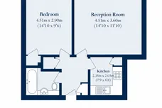 Coleridge Gardens, London floorplan 1 out of 1