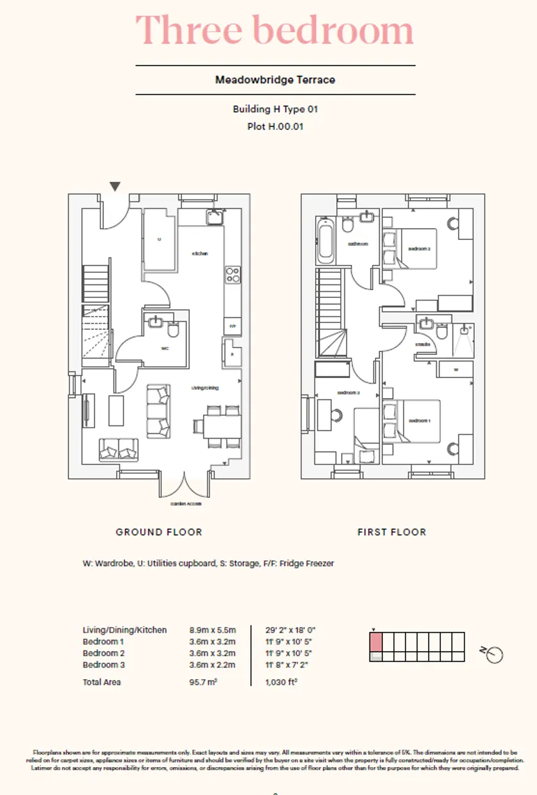 Floorplan 1 for Twyford Park, Twyford Abbey Road, London, NW10