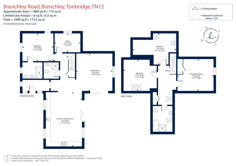 Floorplan 1 for Brenchley Road Brenchley TN12