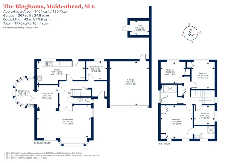 Floorplan 1 for The Binghams, Maidenhead, SL6