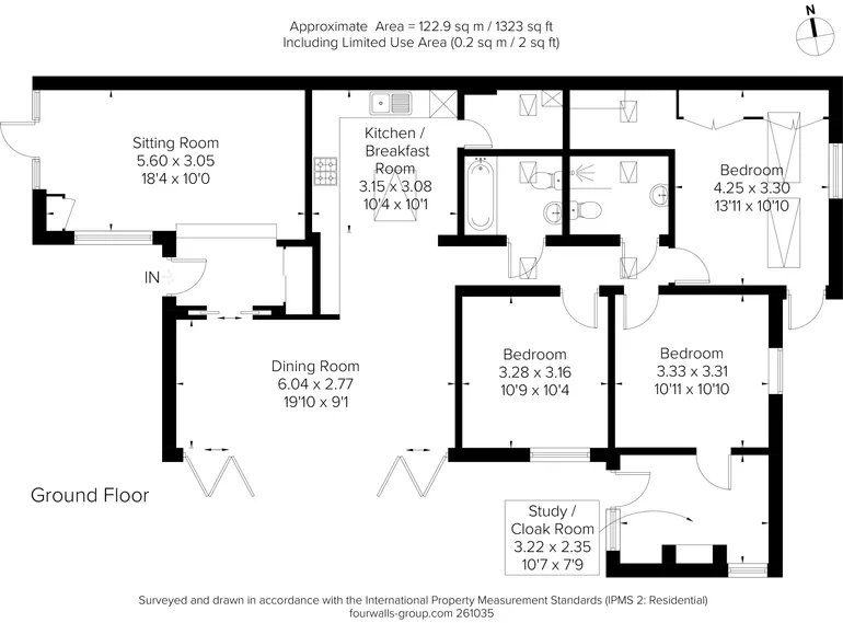 Floorplan 1 for Whitemans Green, Cuckfield, RH17