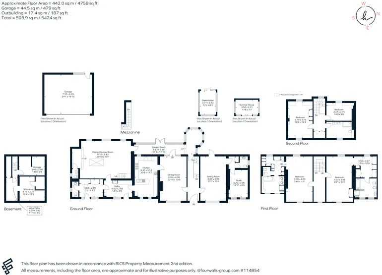 Floorplan 1 for Chalk Lane, Epsom, KT18