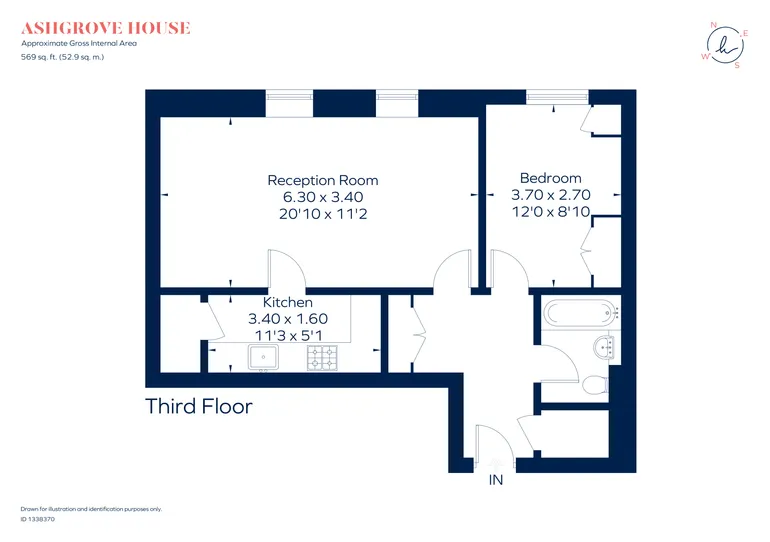 Floorplan 1 for Lindsay Square London SW1V