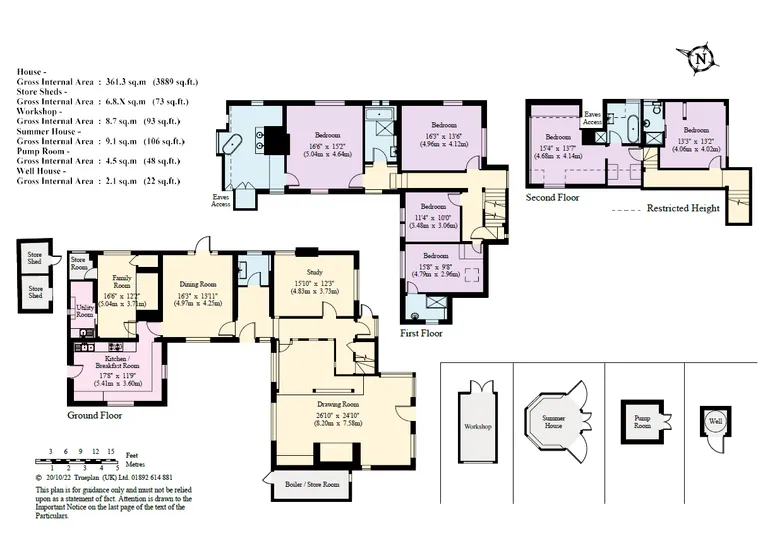 Floorplan 1 for Cotchford Lane Hartfield TN7