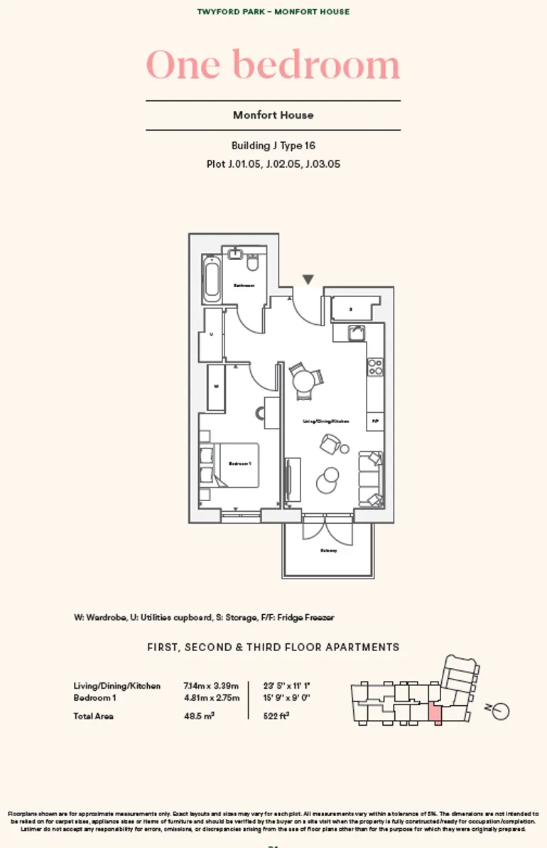 Floorplan 1 for Twyford Abbey Road, London, NW10